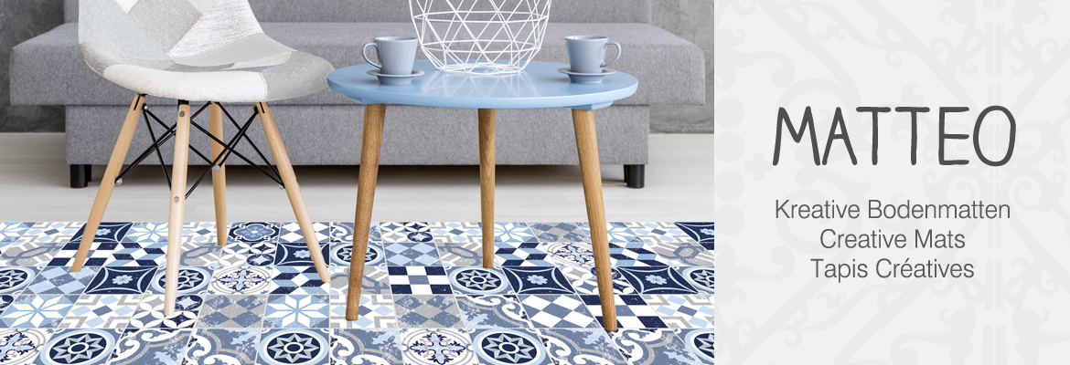 Matteo - kreative Bodenmatten aus Vinyl von Contento