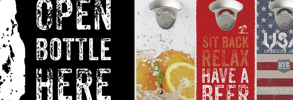 Contento Wandflaschenöffner im American Style